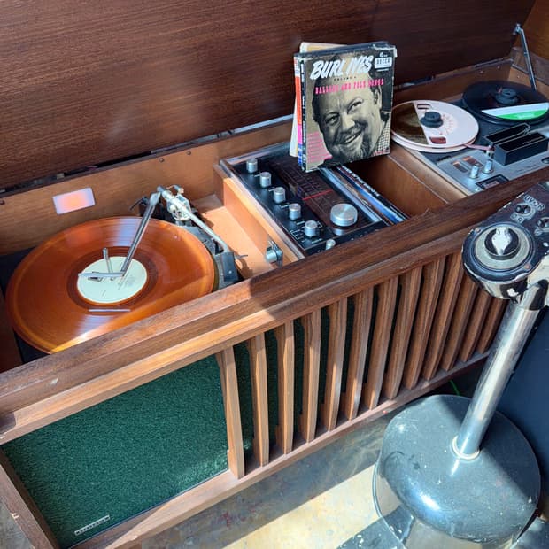 빈티지 파나소닉 SE 9000HG 장전축 콘솔