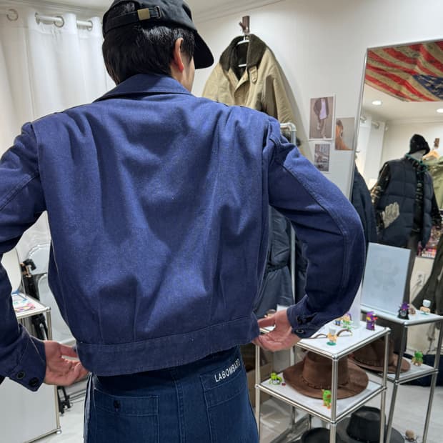 이탈리아 데님 자켓 개인창