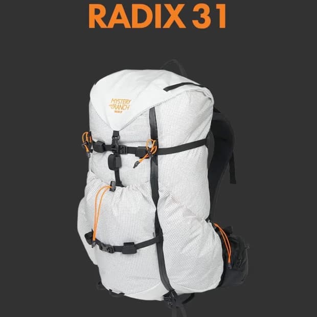 미스테리랜치 레딕스 31L 백패킹 경량 등산 배낭