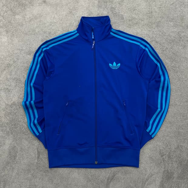 95 아디다스 파이어버드 블루 트랙탑져지