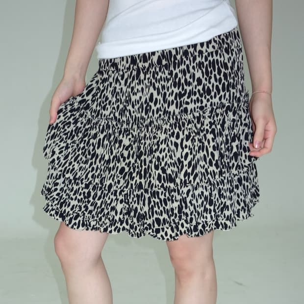 달마시안 프릴 스커트