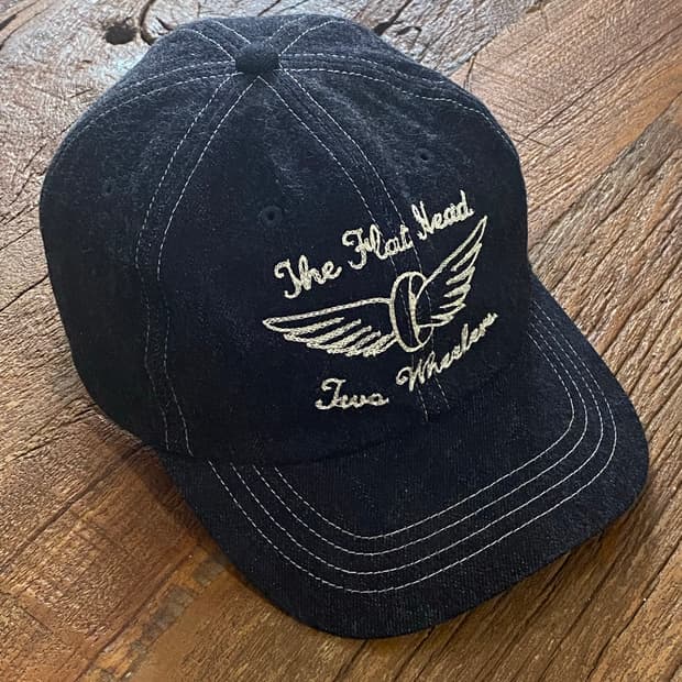 THE FLAT HEAD 플랫헤드 데님 캡