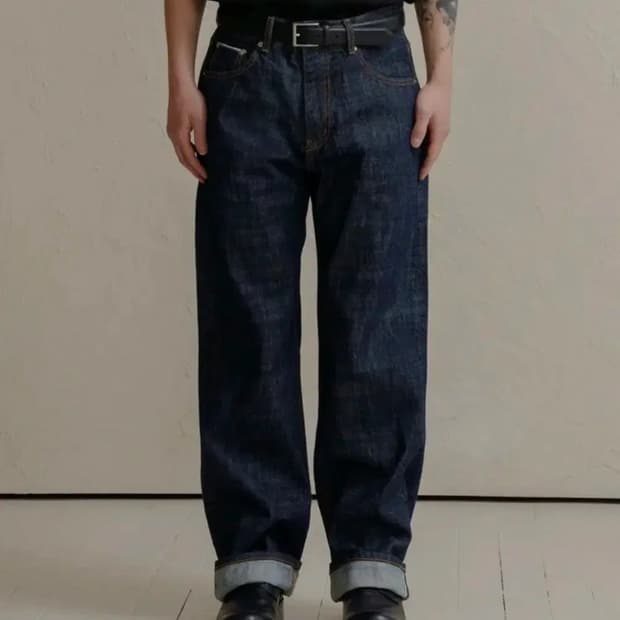 덴메이드 생지데님 DEN0861 mid-indigo selvedge