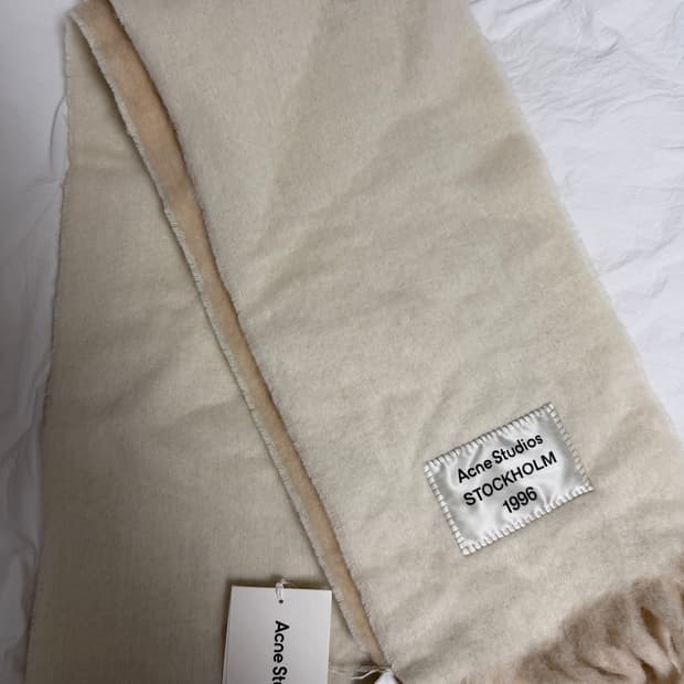 Acne Studios 머플러 아이보리