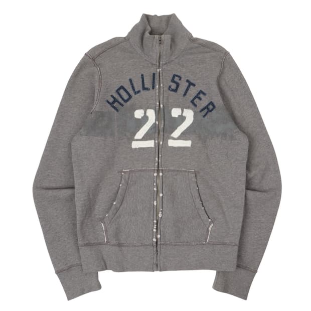 홀리스터 22 스웻 집업 자켓