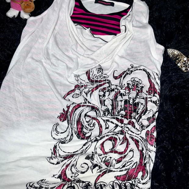 AlgonQuins 프린팅 슬리브리스