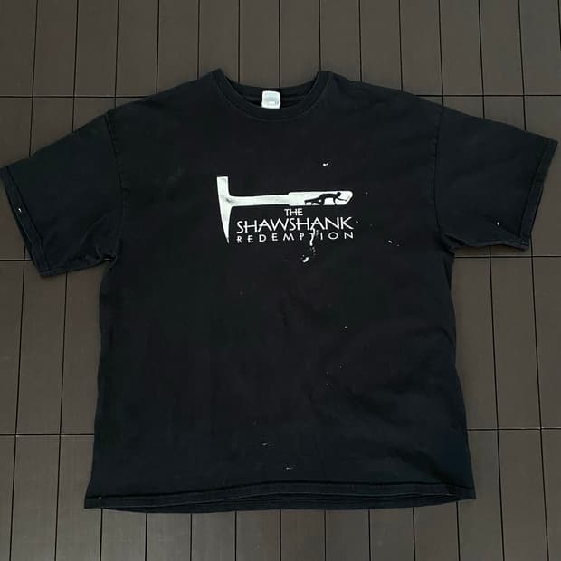 (2XL) 빈티지 쇼생크탈출 맥시코 프로모 티셔츠