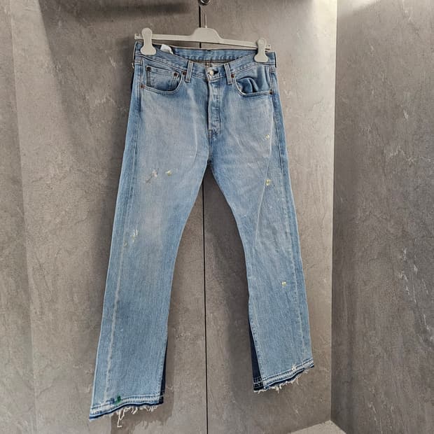 리바이스 리워크 도산 데님 팬츠