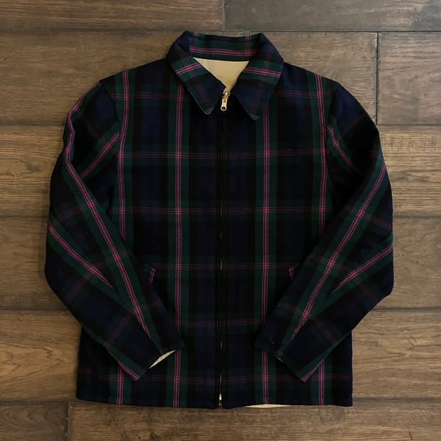 빔즈 울 & HBT 리버시블 해링턴자켓 M