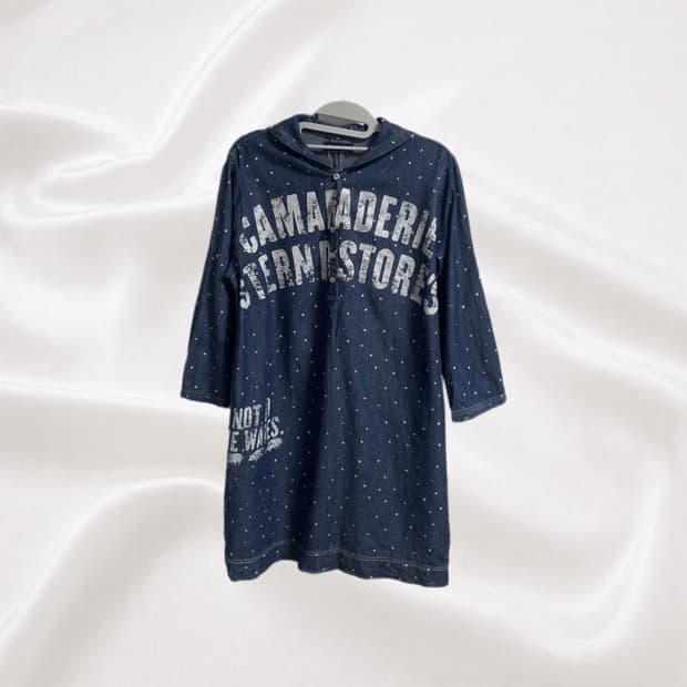 드럭스토어 도트 슬리브/원피스 #Drug stores