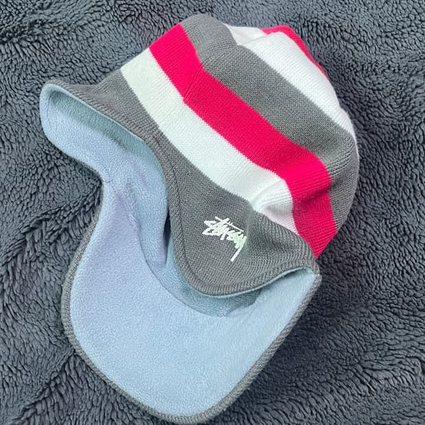 OS) Stussy Knit Ear Cap