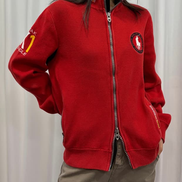 [M]폴로 랄프로렌 빅포니 치프키프 니트 집업