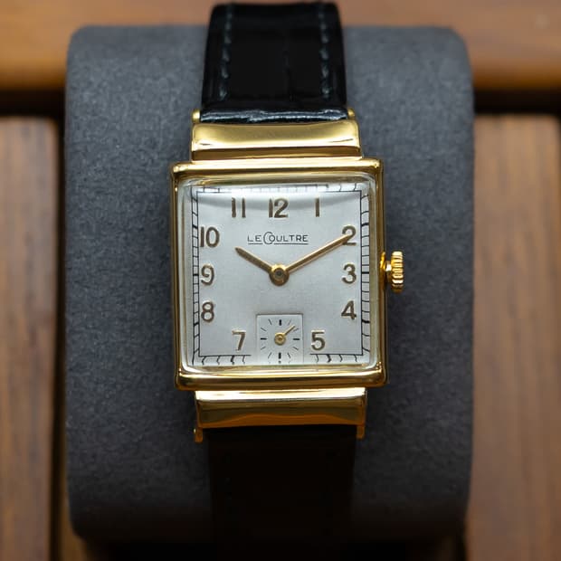 예거 르쿨트르 리베르소 탱크 빈티지 시계