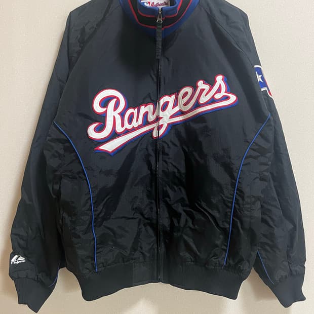 마제스틱 빈티지 텍사스 레인저스 자켓