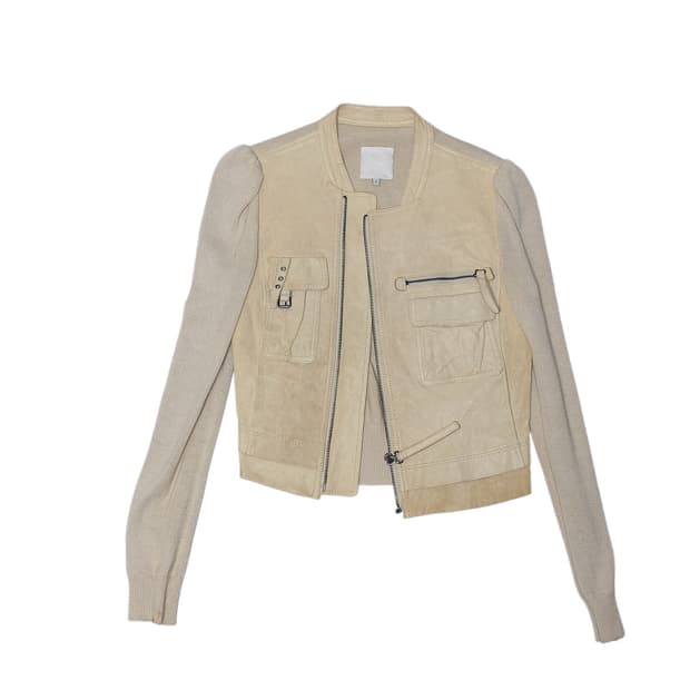 O’s2nd 오즈세컨 램스킨 레더 자켓 