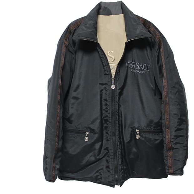 1990s 베르사체진스꾸뛰르 리버시블 파카 