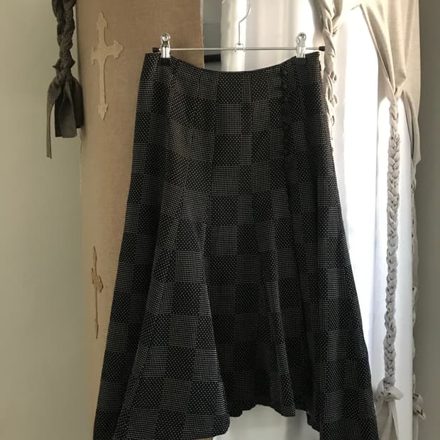 vintage pattern skirt (26inch)