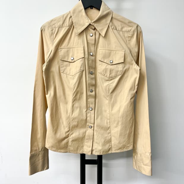 구찌 투포켓 웨스턴 셔츠