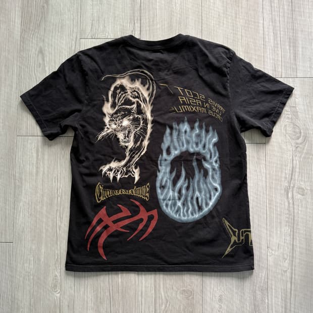 [XL] 트래비스스캇 막시무스 투어 고양 머천 티셔츠