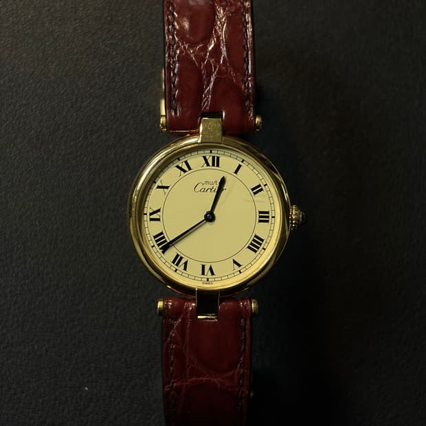 [정품] 까르띠에 머스트드 루이 방돔LM시계