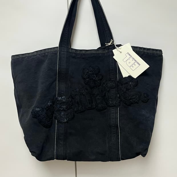 이알엘 ERL 베니스 워싱 토트백/블랙