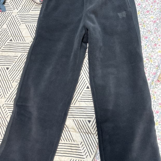 (L) 유니클로 니들스 후리스팬츠 다크그레이