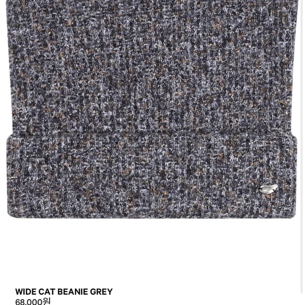 코이세이오 와이드캣 비니 그레이