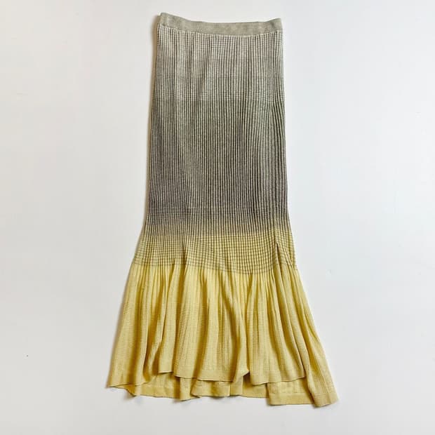 타임 20ss 밴딩 롱 스커트 PR1780