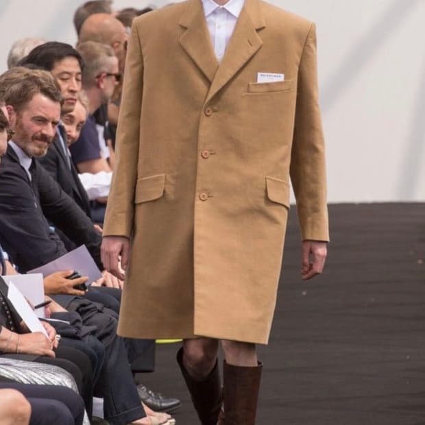 Balenciaga 17ss 메인코트