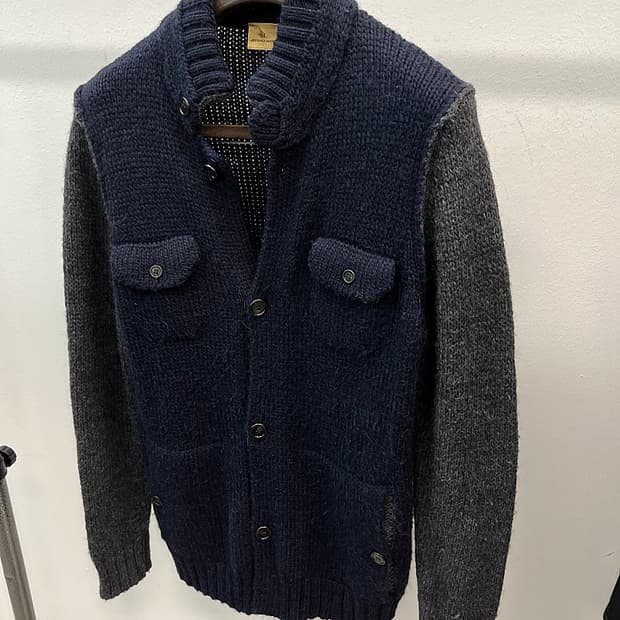 100) 제이콜먼 알카카 니트 가디건 