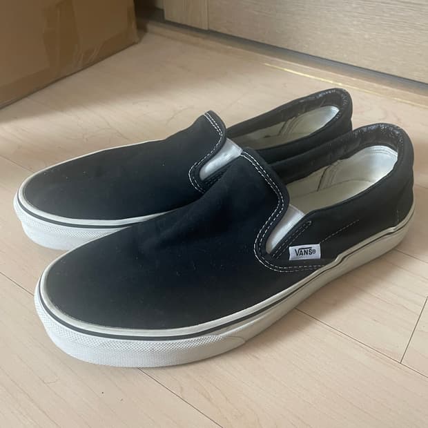 반스 슬립온 블랙