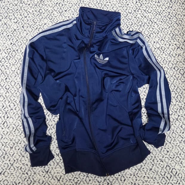 아디다스 파이어버드 트랙탑 네이비 L