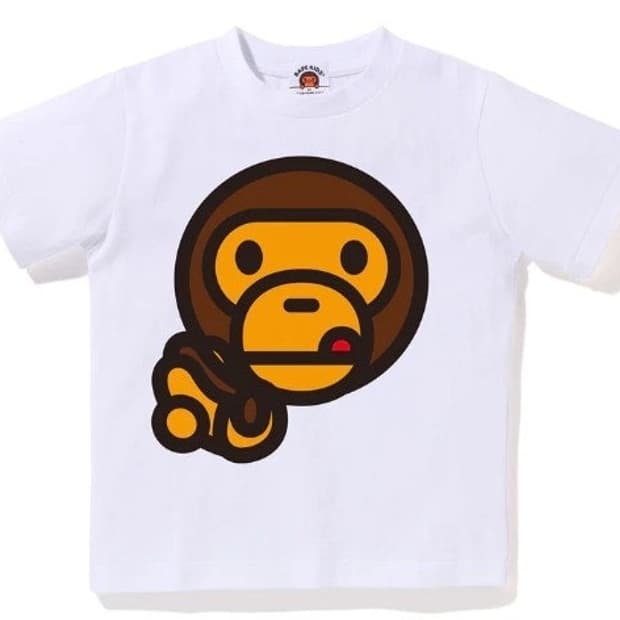 베이프 키즈 반팔 티셔츠 130 새상품