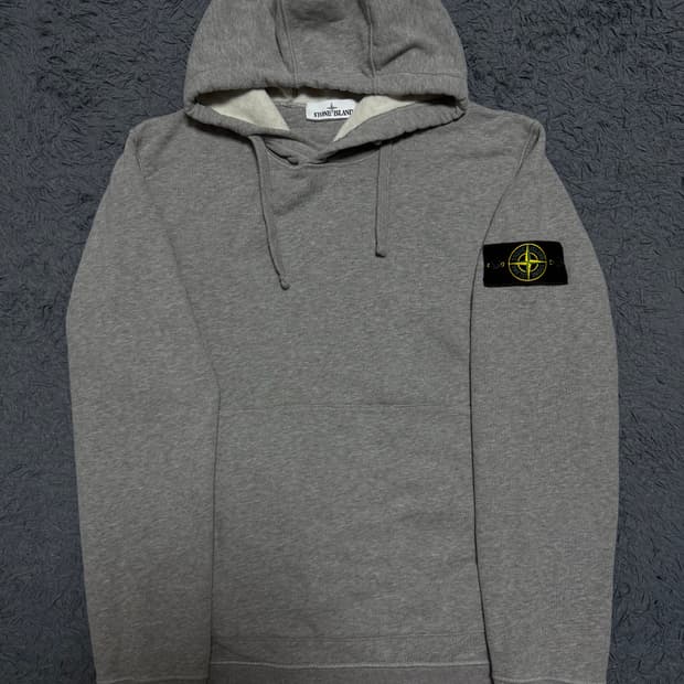 스톤아일랜드 후드티 그레이 L사이즈