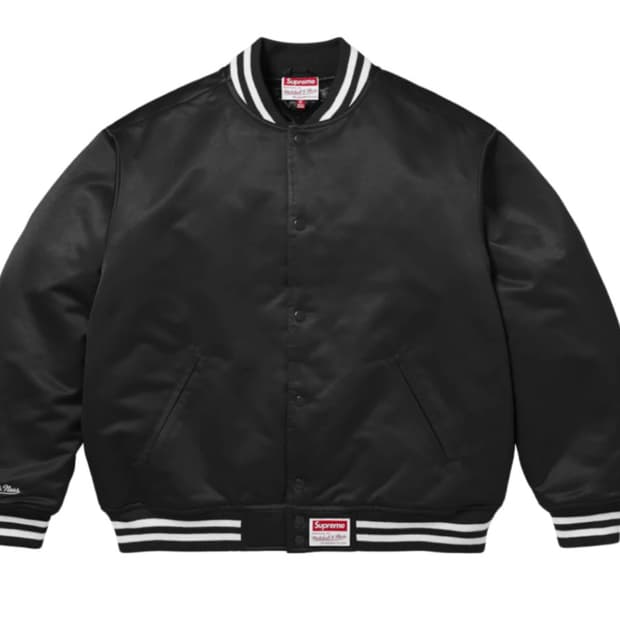 24FW 슈프림 미첼&네스 바시티 자켓(L)