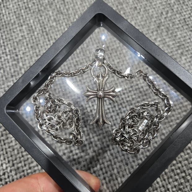 크롬하츠 크로스위드베일X페이퍼체인(정품)