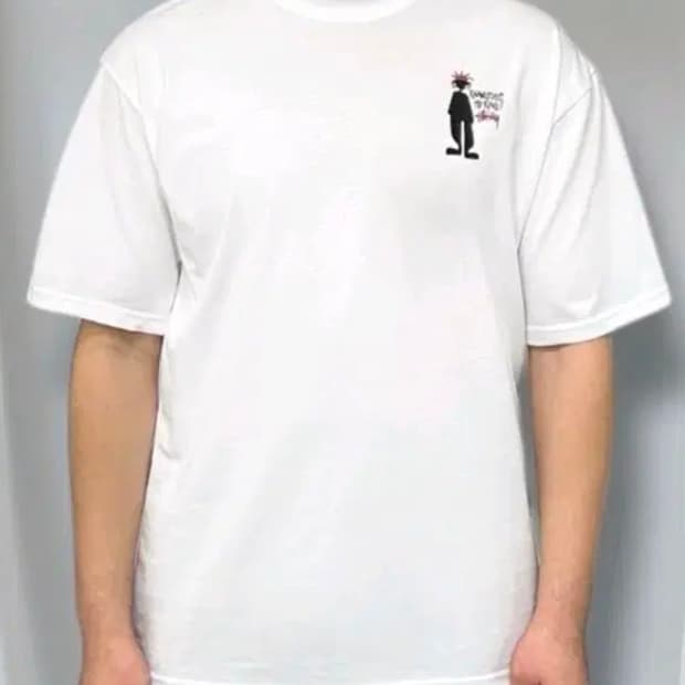 스투시 반팔 티셔츠 스트릿 무드