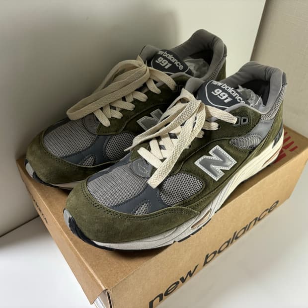 [뉴발란스] 991 그린그레이 280size