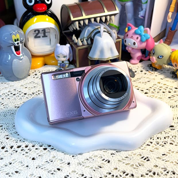 [💖하이엔드 필름감성] 리코 RICOH CX6 핑크 디지털 카메라