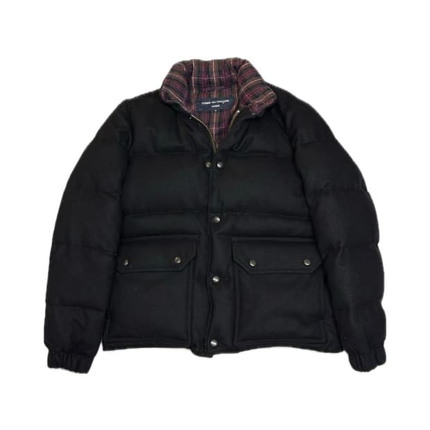 Checker Down Padded Jacket