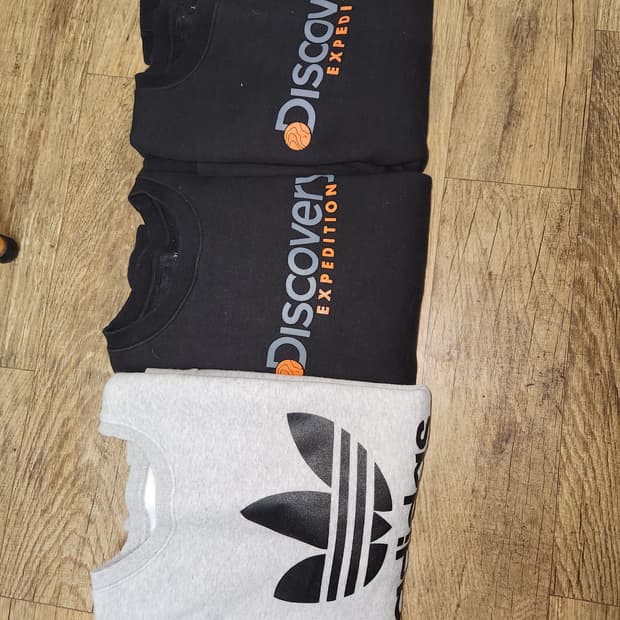 기모 맨투맨 3장 일괄