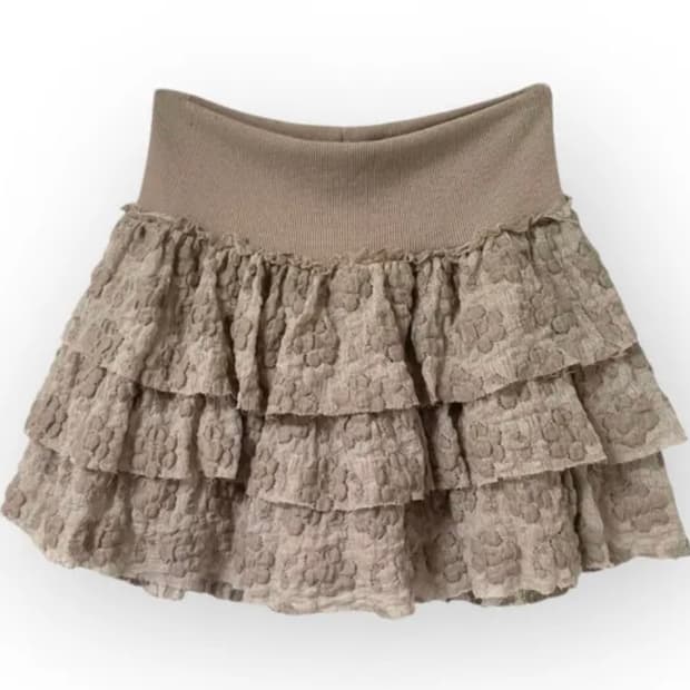 그린씨 플라워 캉캉스커트