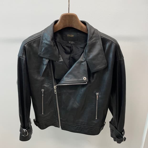 여) 마쥬 가죽자켓