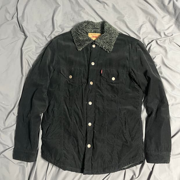 리바이스 코듀로이 쉐르파 트러커 L 사이즈