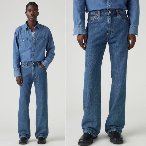 리바이스 517 플레어진 32/32 극미중고