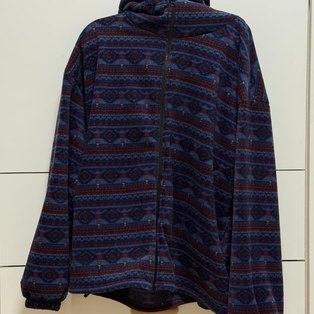 노르딕 투웨이 후리스 집업