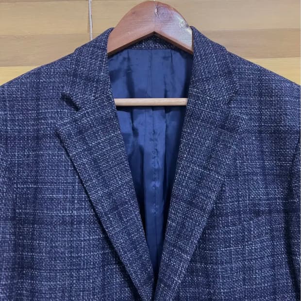 로가디스 남성 체크울캐시미어자켓