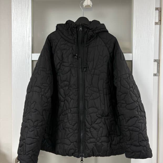 리버시블 플라워 퀼팅 패딩