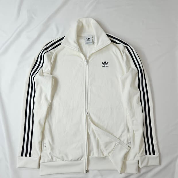 아디다스 베켄바우어 화이트검 져지 오리지널 트랙탑 XL 105