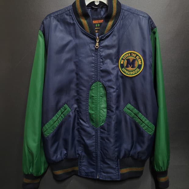 Mc GREGOR 맥그리거 80~90s 아카이브 바시티 스타디움 자켓 